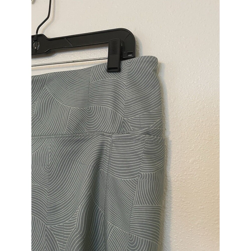 Avia Capri Leggings Stretch XL(16/18) Women’s Green - Picture 3 of 4